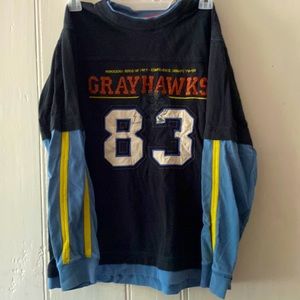 Ferocious birds of prey - conference champ ‘79-‘83 GRAYHAWKS 83 shirt